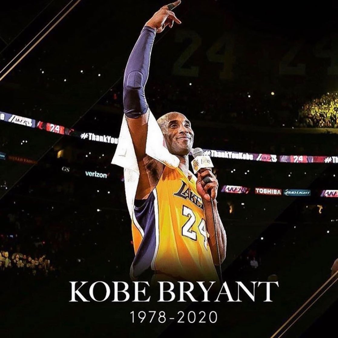 Words cannot accurately express what I feel about losing the great @kobebryant…
